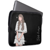 Efforless beauty Girl Anpassbar Laptopschutzhülle (Vorne Rechts)