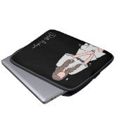 Efforless beauty Girl Anpassbar Laptopschutzhülle (Vorne Knopf)