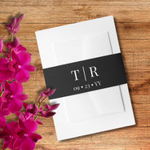 Efforless Charm Black and White Wedding