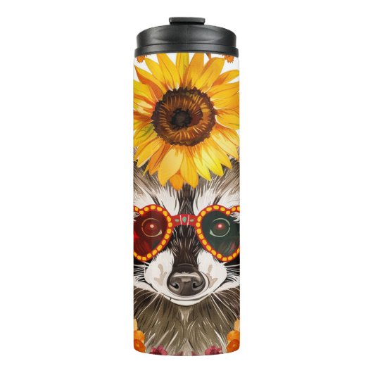 Efforless Designs, Raccon Thermosbecher (Vorderseite)