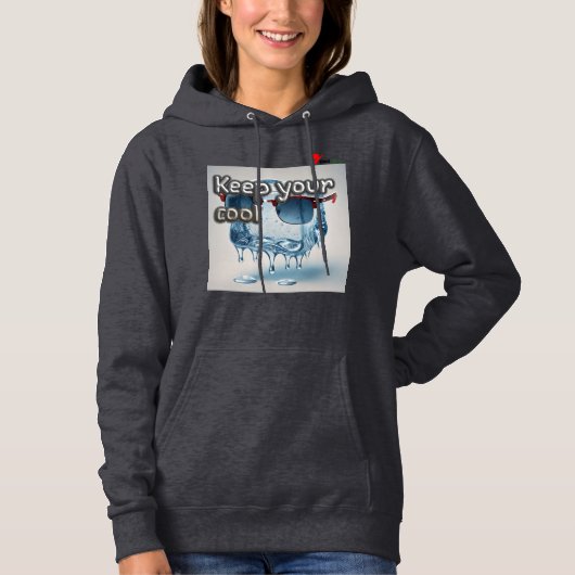 Efforless Minimalismus Hoodie (Vorderseite)