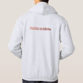 Efforless Minimalismus Hoodie (Rückseite)
