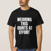 Effort Mens T - Shirt (Vorderseite)