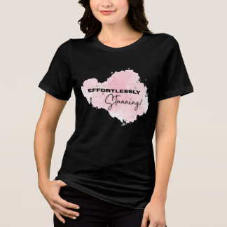 EFFORTIG ATEMBERAUBENDES Frauenhemd Tri-Blend Shirt