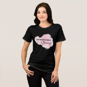 EFFORTIG ATEMBERAUBENDES Frauenhemd Tri-Blend Shirt (Vorderseite voll)