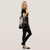 Effortless Elegance Floral Tote Tasche (Am Model)