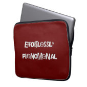 Effortlings-Elektronik-Bag Laptopschutzhülle (Vorderseite Links)