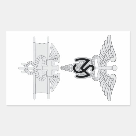 EFMB RECHTECKIGER AUFKLEBER (Vorderseite)