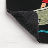 Efoil-Surfen Mousepad (Ecke)