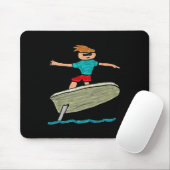 Efoil-Surfen Mousepad (Mit Mouse)