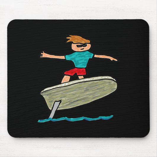 Efoil-Surfen Mousepad (Vorne)