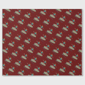 eFoil Surfing Geschenkpapier (Flach)