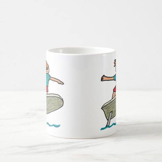 eFoil Surfing Kaffeetasse (Mittel)