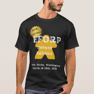 EFORP 2025 10-jährige Deluxe Edition Yellow T-Shirt