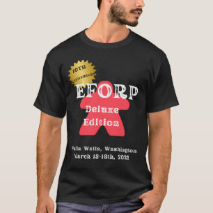 EFORP 2025 10-jähriges Bestehen Deluxe Edition Red T-Shirt