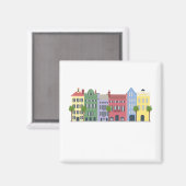 EFxZ_18_RainbowRowXmas-01 Magnet (Vorderseite/Rückseite)