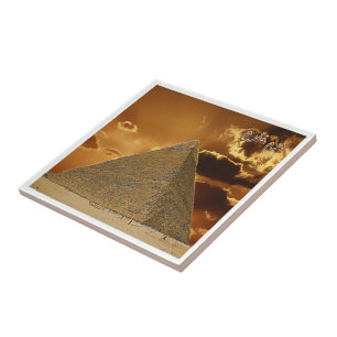 EG055 EGYPT, Chefren, Pyramid, Afrika, Fliese