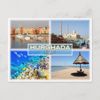 EG Ägypten - Hurghada - Rotes Meer - Postkarte