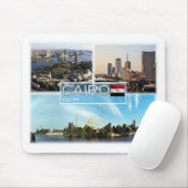 EG Ägypten - Kairo - Insel Gezira - Nil - Mousepad (Mit Mouse)