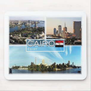 EG Ägypten - Kairo - Insel Gezira - Nil - Mousepad