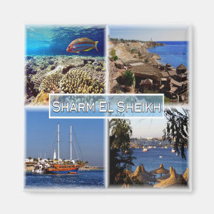 EG Ägypten - Sharm El Sheikh - Rotes Meer - Magnet