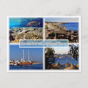 EG Ägypten - Sharm El Sheikh - Rotes Meer - Postkarte