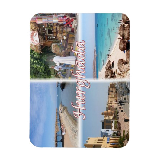 EG Hurghada - Rotes Meer - Magnet (Vertikal)