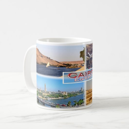 EG Kairo - Fluss Nile - Khan el Khalili - Kaffeetasse (Vorderseite Links)