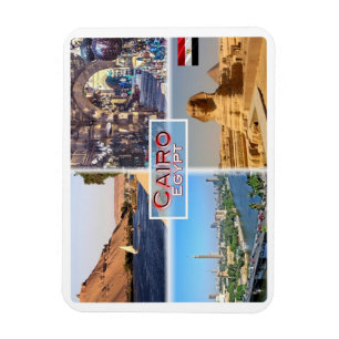 EG Kairo - Fluss Nile - Khan el Khalili - Magnet