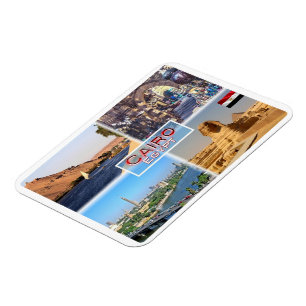 EG Kairo - Fluss Nile - Khan el Khalili - Magnet