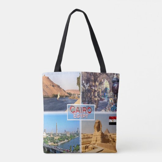 EG Kairo - Fluss Nile - Khan el Khalili - Tasche (Rückseite)