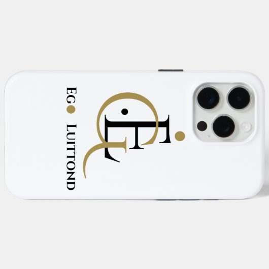 EG Luitton Case-Mate iPhone Hülle (Rückseite (Horizontal))