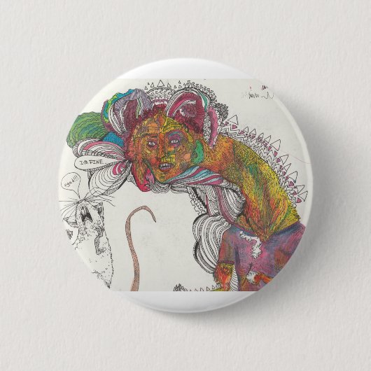 Egad! | Button (Vorderseite)