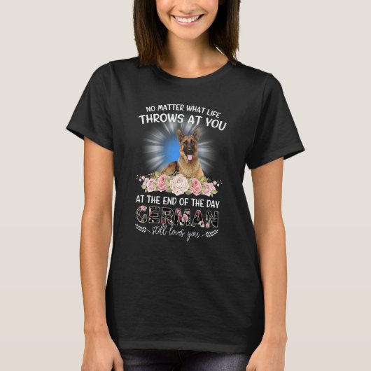 Egal, was das Leben am Ende des T-Shirt (Vorderseite)