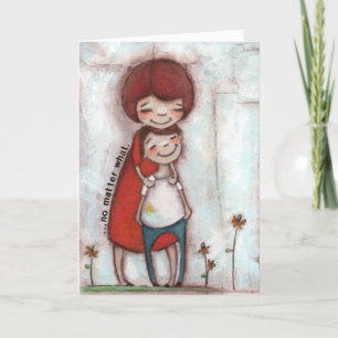 Egal was - Grußkarte Karte