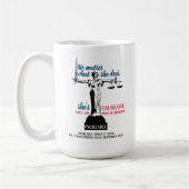 Egal, was sie tut, sie ist politisch unsympathisch kaffeetasse (Links)