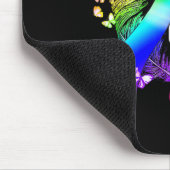 Egal welche Farbe Krebs saugt Bewusstseinsfarbe Mousepad (Ecke)