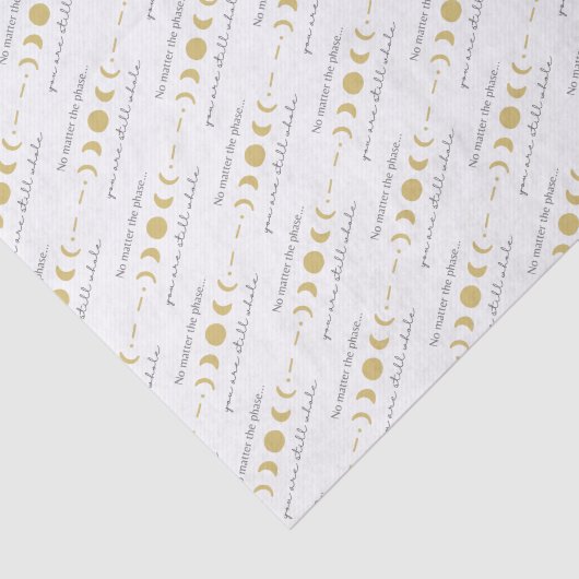 Egal, wie das Phasenmoon-Gewebe funktioniert Seidenpapier (Ausschnitt)