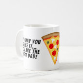 Egal, wie du es schneidest, du bist die beste Papi Kaffeetasse (Vorderseite Links)