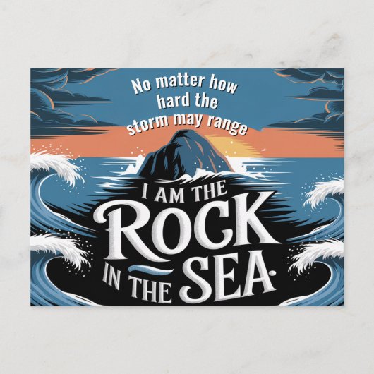 Egal wie motivierend Postkarte (Vorderseite)