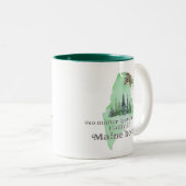 Egal, wie weit ich gehe, nenne ich immer noch Main Zweifarbige Tasse (VorderseiteRechts)