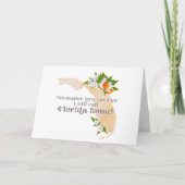 Egal wie weit ich gehe, rufe ich immer noch Florid Karte (Vorderseite)