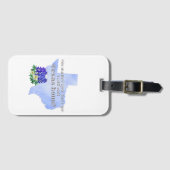 Egal wie weit ich gehe, rufe ich immer noch Texas Gepäckanhänger (Vorderseite (Horizontal))