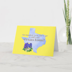 Egal wie weit ich gehe, rufe ich immer noch Texas Karte