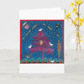 Egal, wo ich Grußkarte gehe Karte (Gelbe Blume)