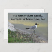 Egal wo Sie fliegen - Postkarte 4,25" x 5,6" (Vorne/Hinten)