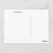 Egal wo wir sind postkarte (Rückseite)