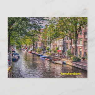 Egalantiersgracht, Amsterdam, Niederlande Postkarte