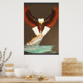 Egale, die Forellen fangen Poster (Küche)