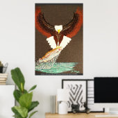 Egale, die Forellen fangen Poster (Heimbüro)